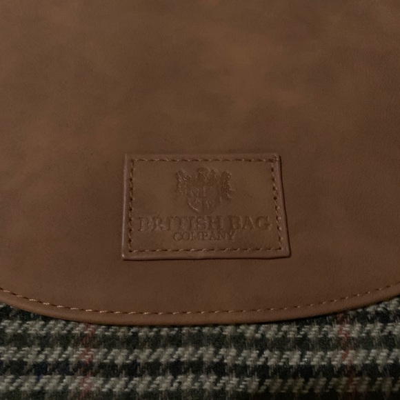 Suede Feel and Houndstooth cross body - Picture 4 of 7